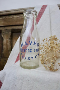 Antique Flixton Milk Bottle