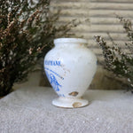 Load image into Gallery viewer, Rare French Moutarde Diaphane Bordeaux Pot
