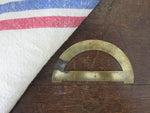 Load image into Gallery viewer, Vintage Brass Protractor
