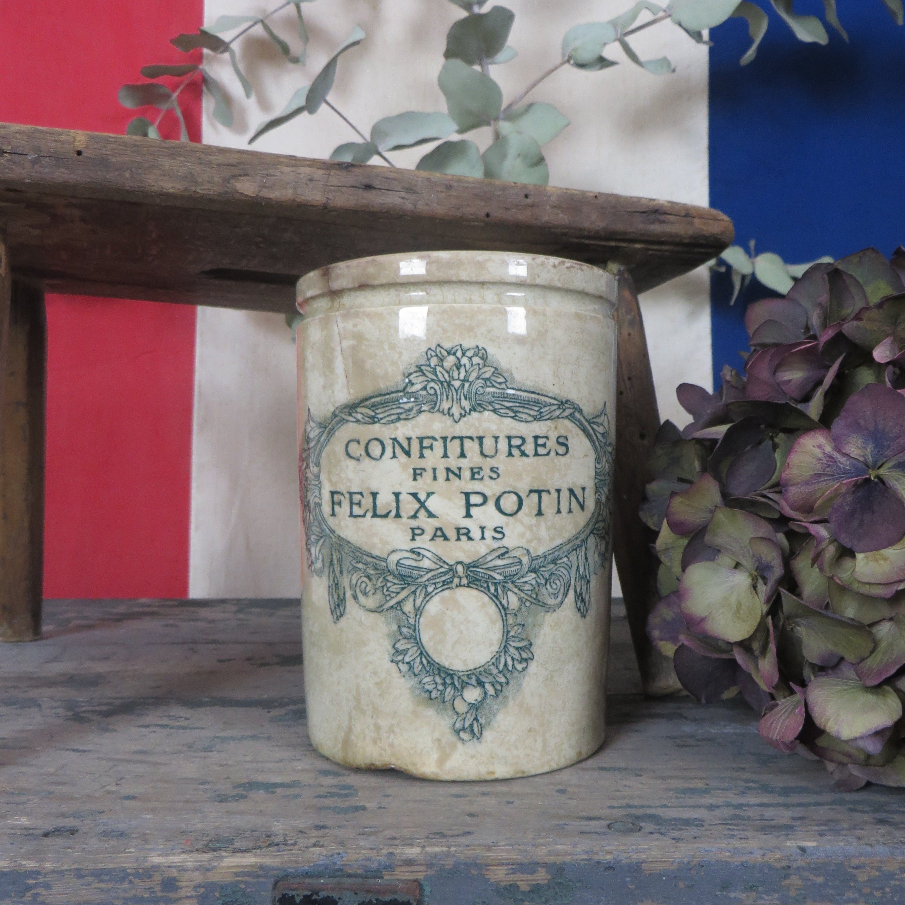 Felix Potin Confitures Jar