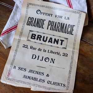 Antique French Advertisement Papers