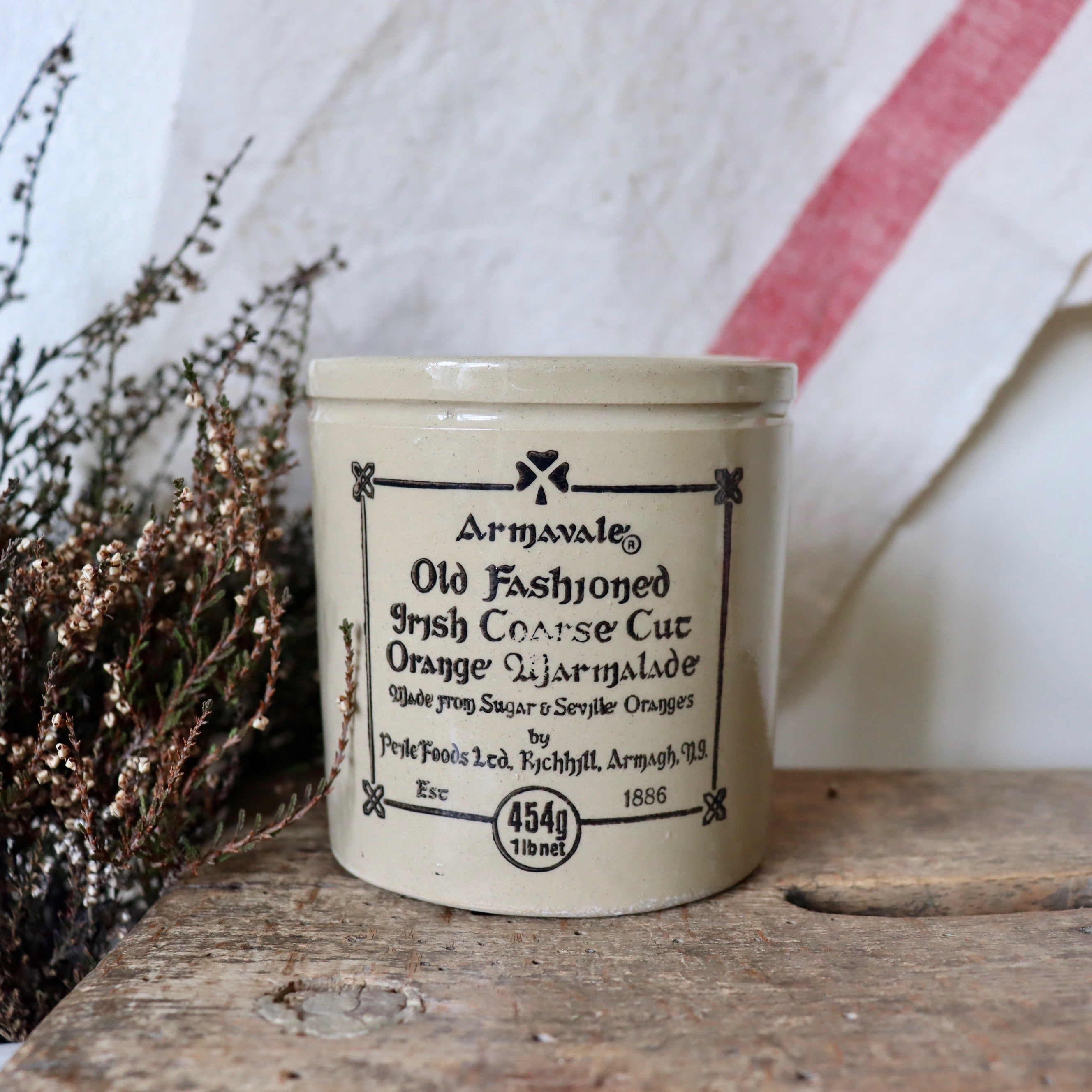 Vintage Armavale Old Fashioned Irish Orange Marmalade Pot – Kilted Quarter