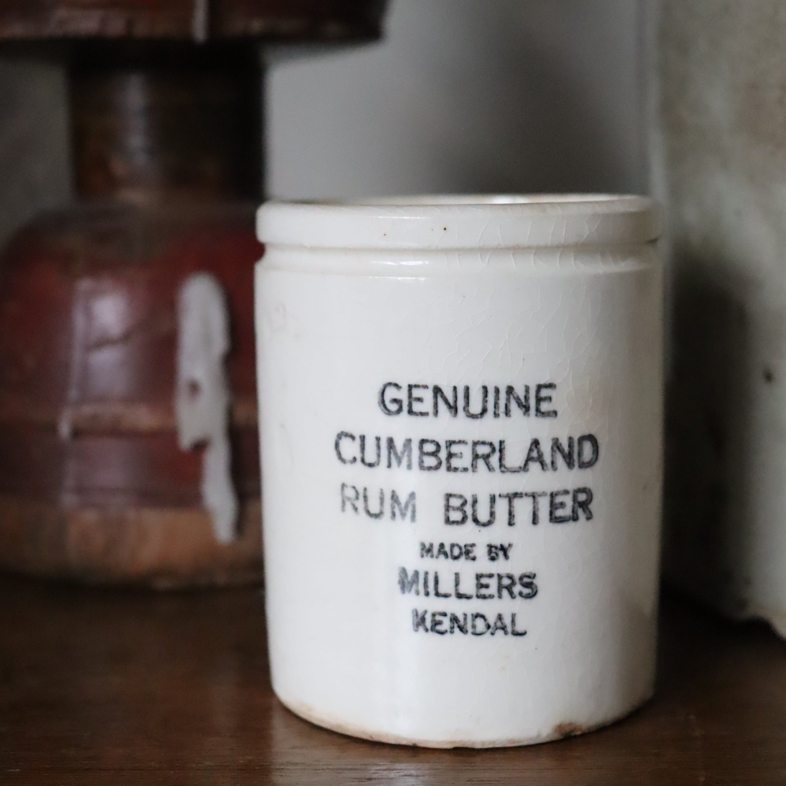 Genuine Cumberland Rum Butter Pot