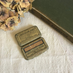 Vintage Medicine Tin