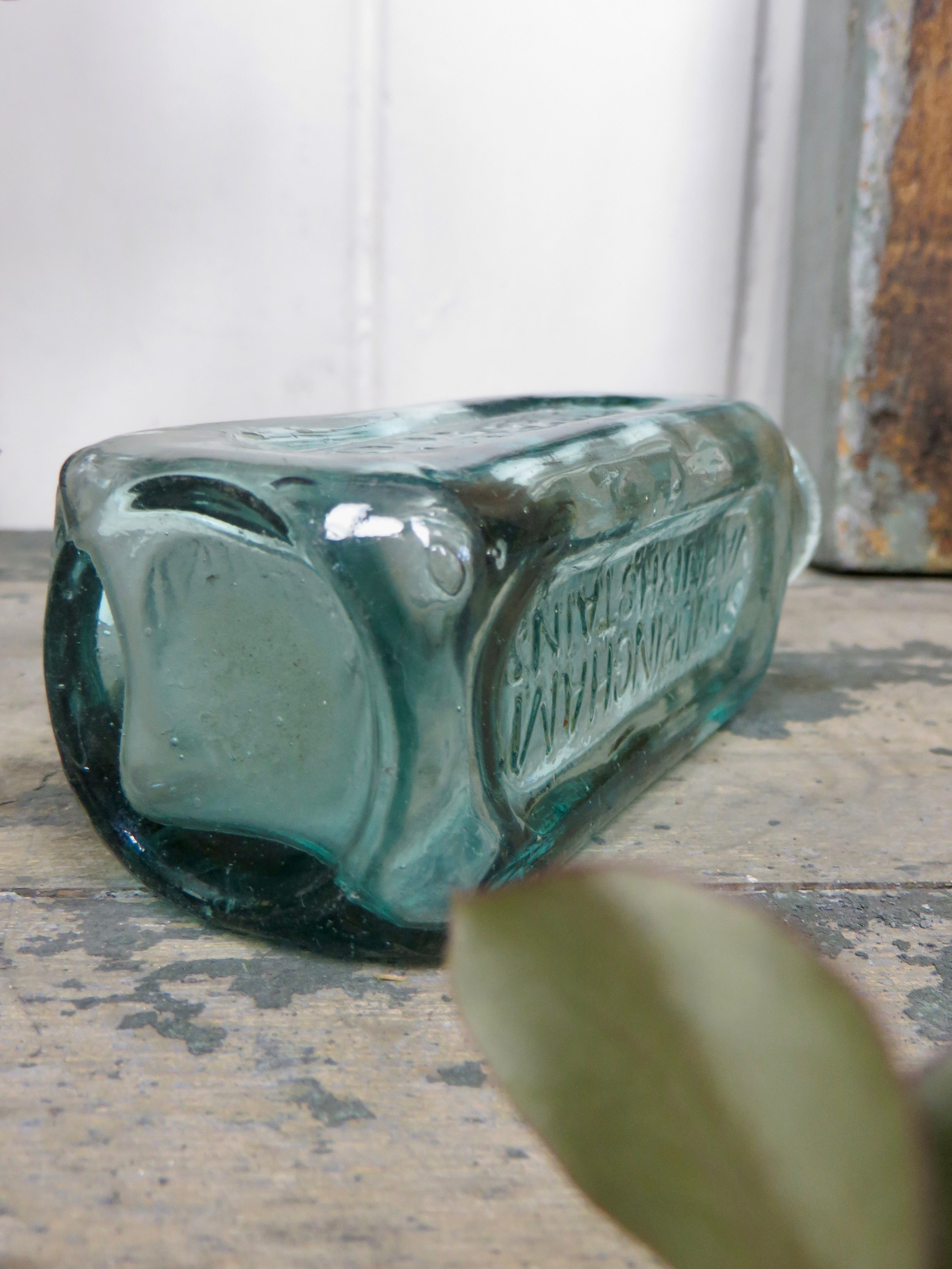 Vintage Sandringham Varnish Glass Bottle