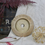 Load image into Gallery viewer, Vintage Carved Wooden Butter Dish
