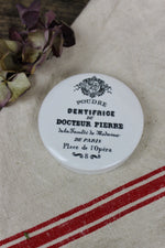 Load image into Gallery viewer, Antique French Poudre Dentifrice Paris Pot Lid
