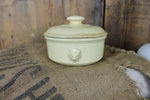 Load image into Gallery viewer, Antique French Lion Pate Lidded Pot
