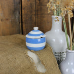 Load image into Gallery viewer, T. G Green Cornishware Mustard Pot
