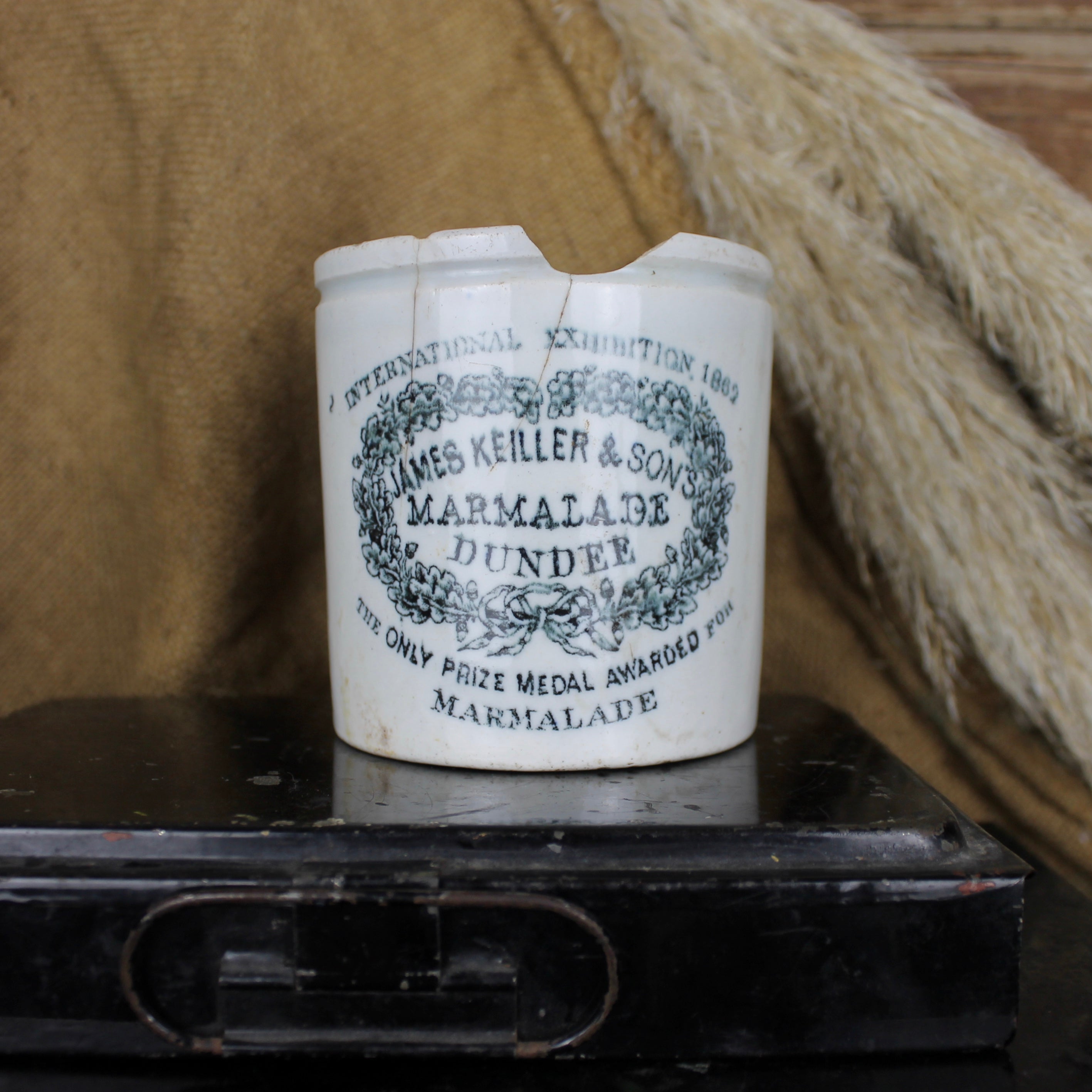 Rare James Keiller & Son's Dundee Marmalade Jar 1lb