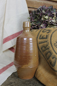 Vintage French Salt Glazed Bottle