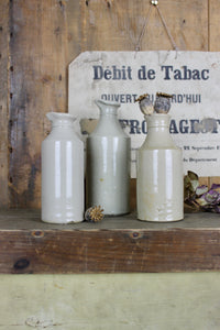 Antique Stoneware Ink Bottles