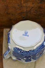 Load image into Gallery viewer, Victorian Willow Pattern Chamber Pot
