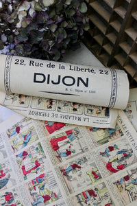 Antique French Advertisement Papers