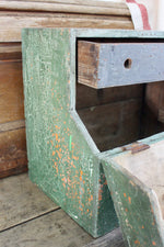 Load image into Gallery viewer, Large Vintage Handpainted Tool Box
