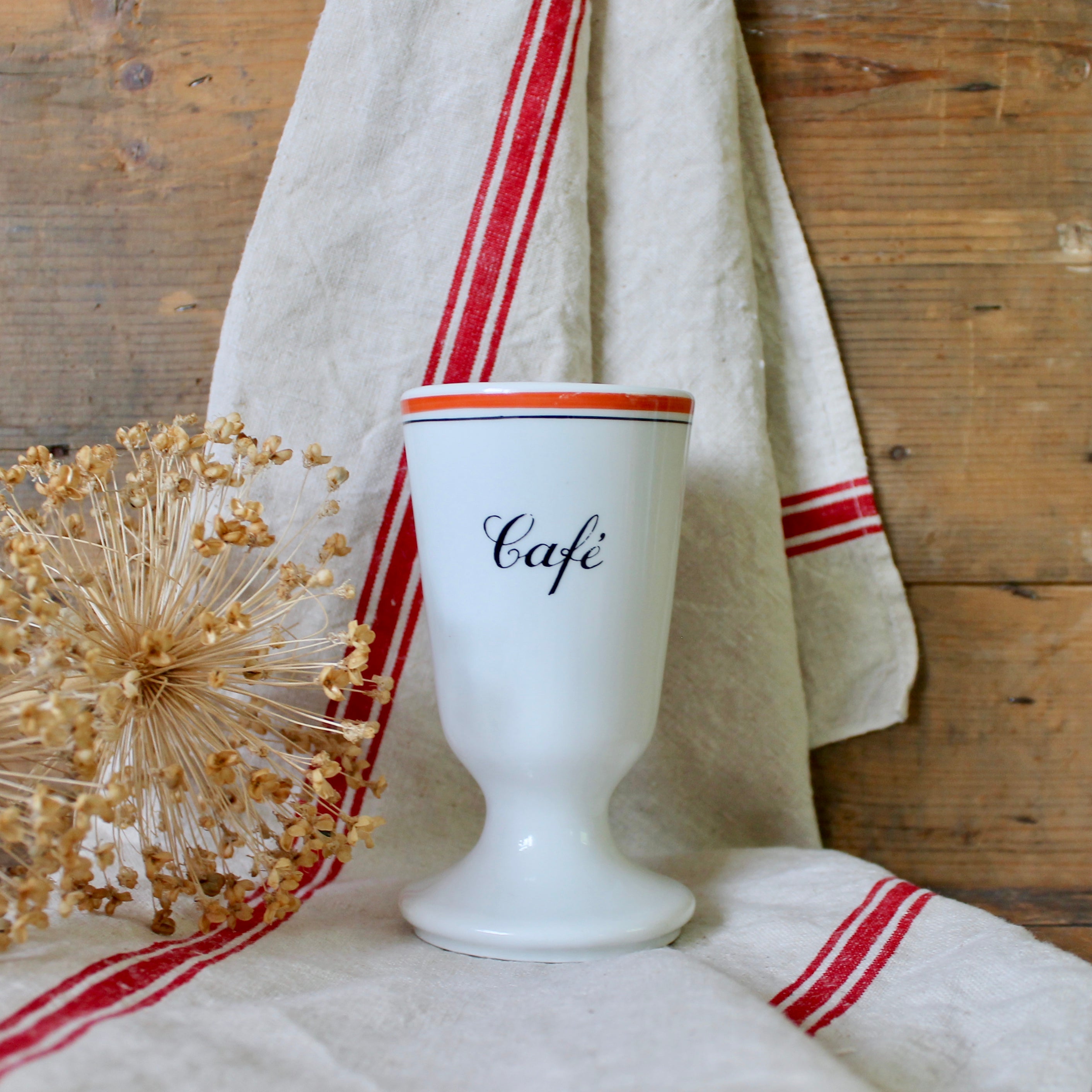 Vintage French Café Cup