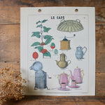 Load image into Gallery viewer, French Le Café Bookplate
