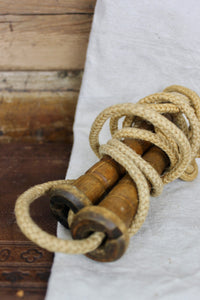 Antique Bobbin Skipping Rope
