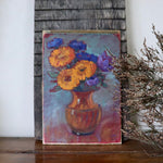Load image into Gallery viewer, Vintage French Floral Painting
