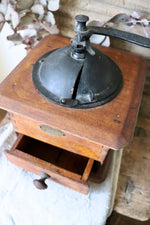 Load image into Gallery viewer, Antique French Coffee Grinder
