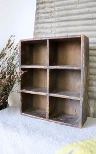 Rustic French Cubby Unit