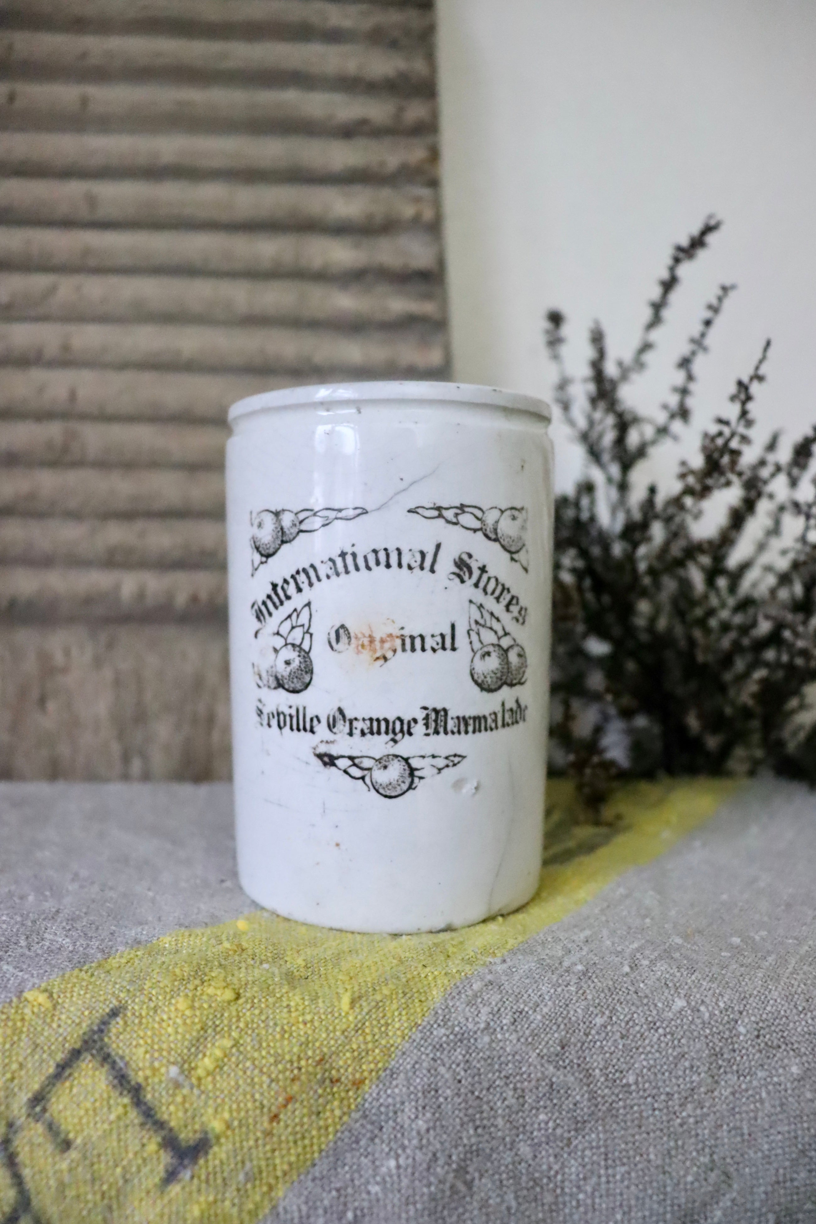 Antique International Stores Marmalade Pot 1lb