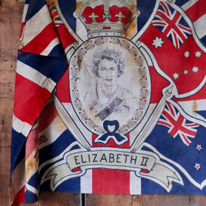 Queen Elizabeth II Coronation Flag