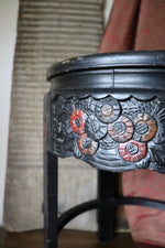 Load image into Gallery viewer, Oriental Dragon Hand Painted Stool
