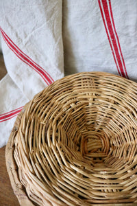 Vintage French Bread Boulangerie Basket