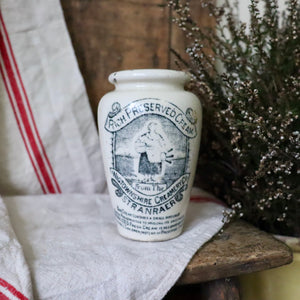 Antique Stranraer Wigtownshire Cream Pot