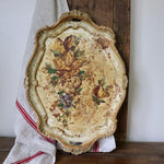 Load image into Gallery viewer, Decorative French Handpainted Tray
