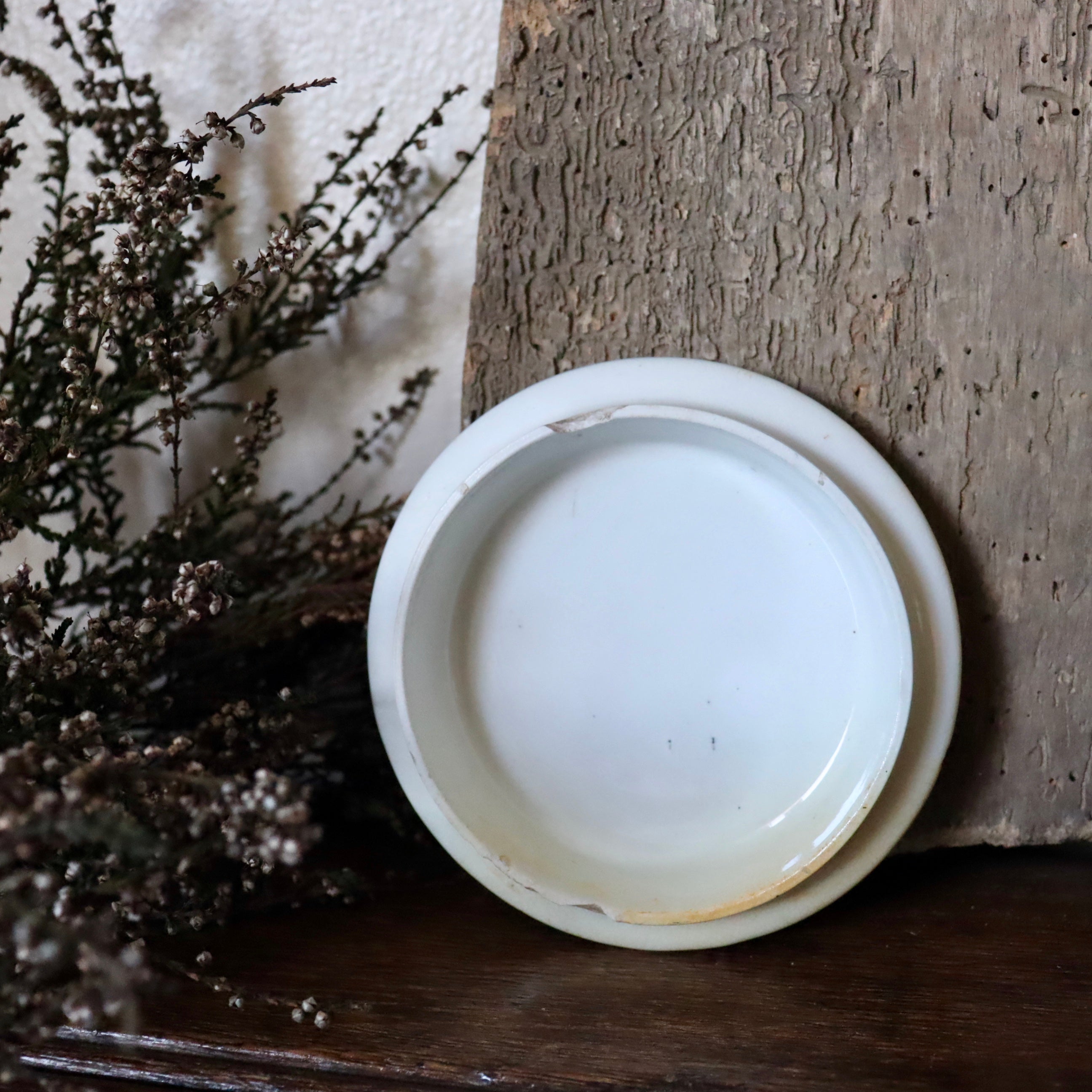 Antique Victorian Anchovy Luncheon Relish Pot Lid