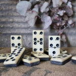 Load image into Gallery viewer, Antique French Bone Dominoes
