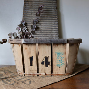 Vintage French Fruit Crate