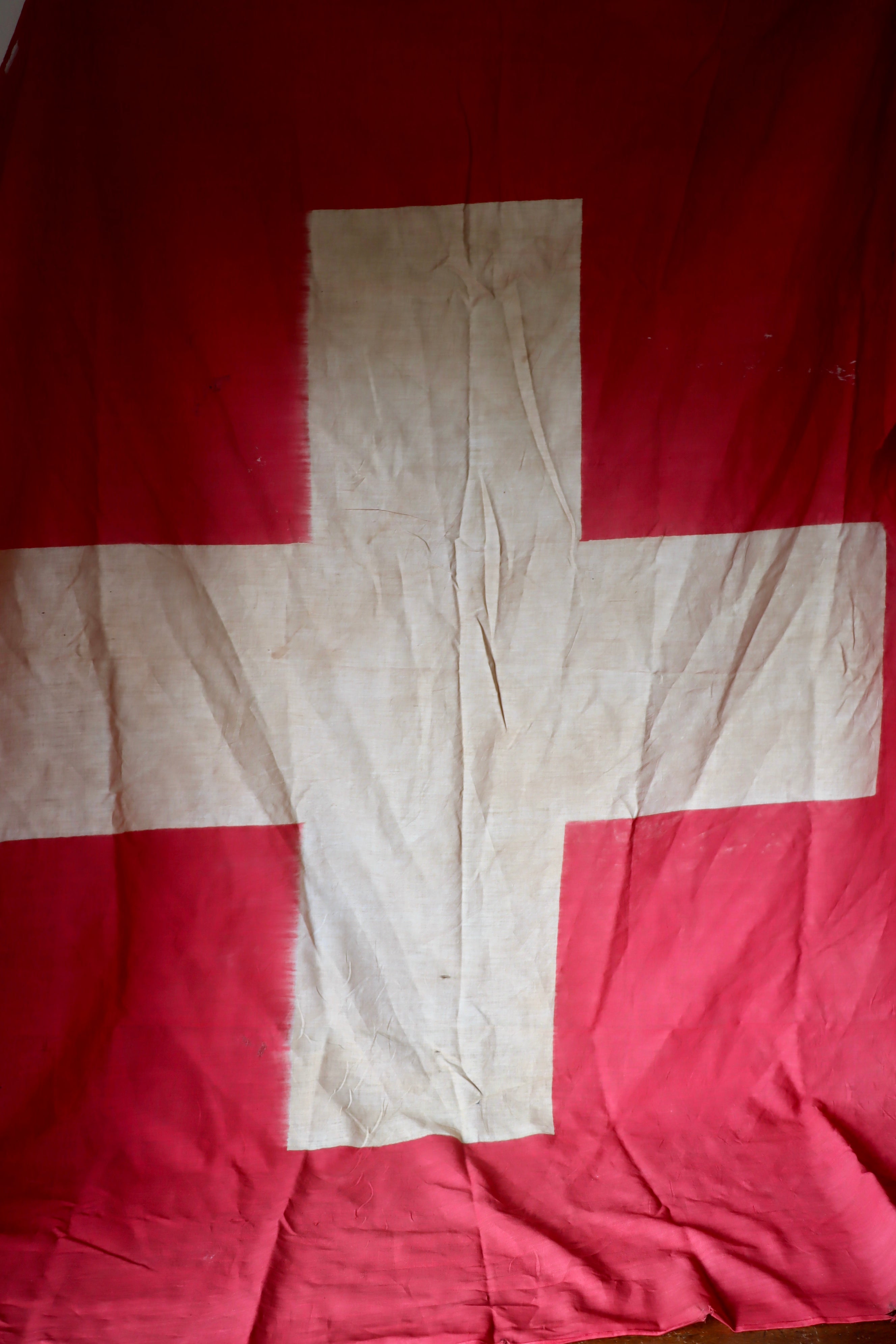 Antique Swiss Flag