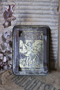 Antique French Chocolat Lombart Tray