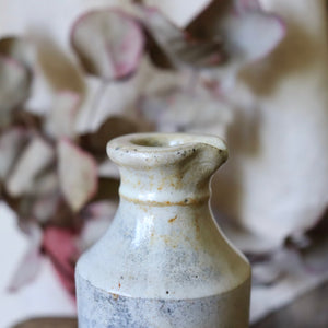 Small Antique Stoneware Ink Bottle