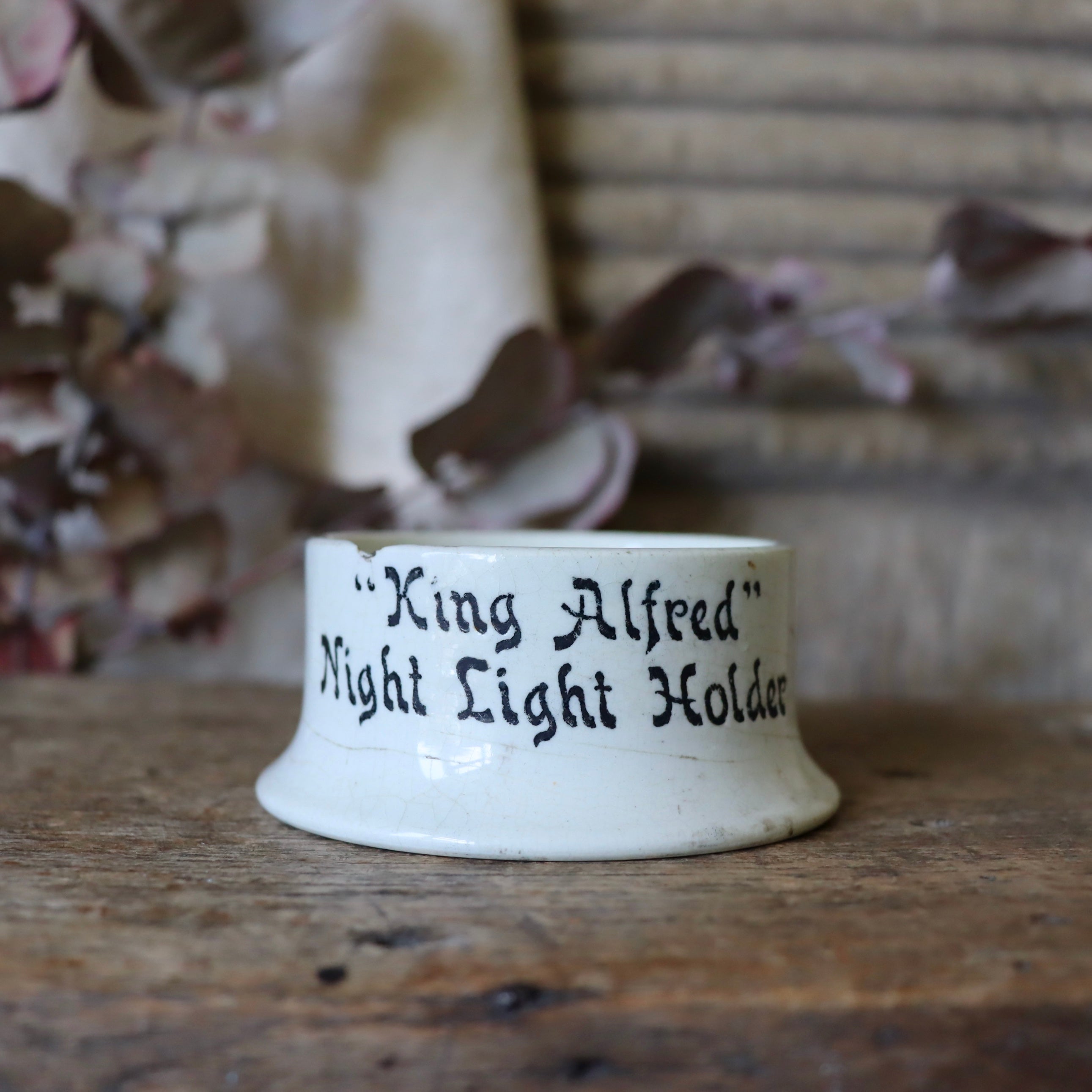 Early King Alfred Night Light Holder