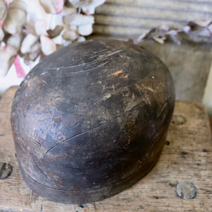 Antique French Wooden Milliners Block