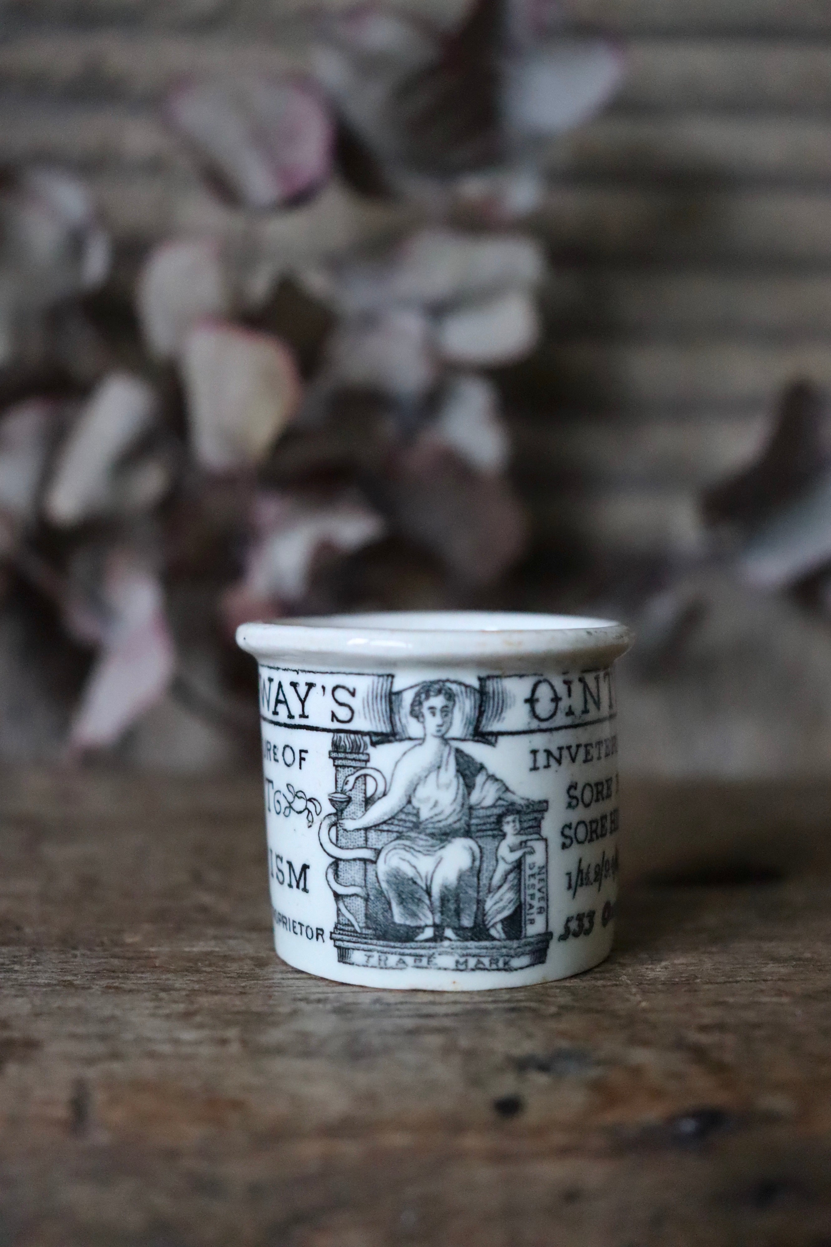 Antique Holloway's Ointment Chemist Pot - Reserved