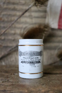 Antique French J. Chenez Pharmacien Pot