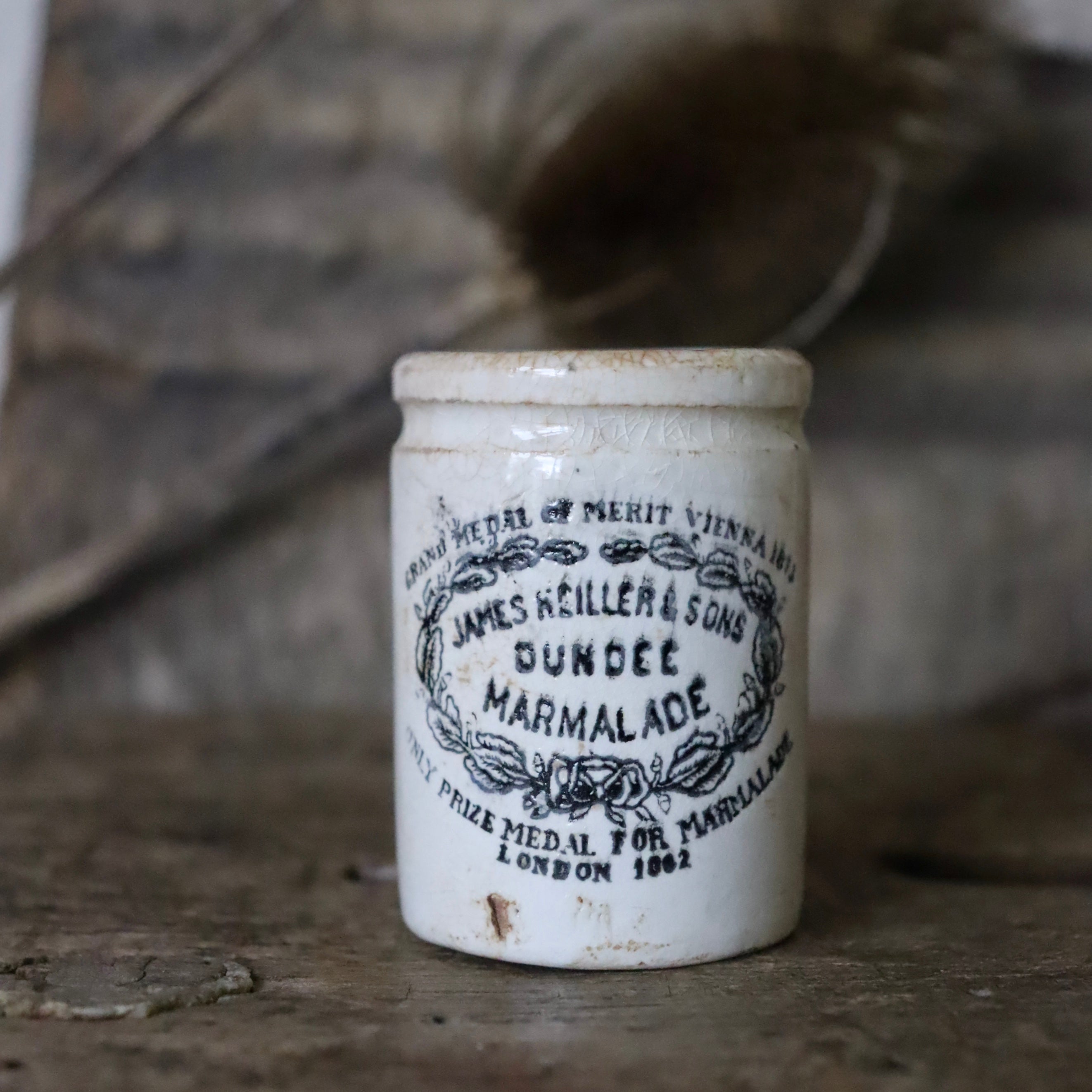 Miniature Dundee James Keiller & Son's Marmalade Jar