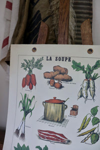 French La Soupe Bookplate