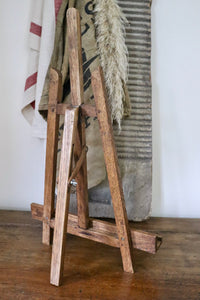 Vintage French Wooden Easel