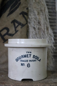 Antique The Gourmet Boila Challis Patent No.6