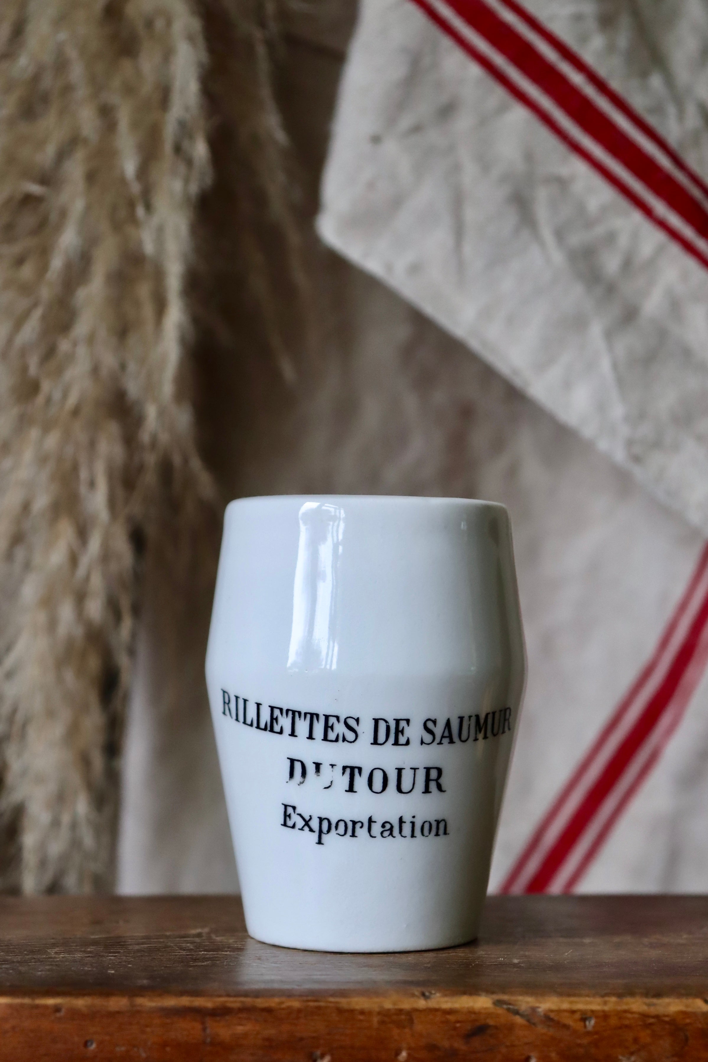 Antique French Rillettes de Saumur Pot