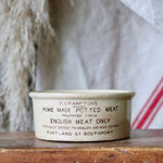 Load image into Gallery viewer, Rare Antique F. Crampton&#39;s Home Potted Meats Pot
