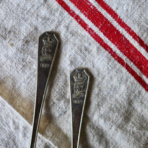 1937 King George VI and Queen Elizabeth Coronation Spoons