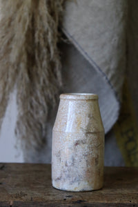 Antique Stoneware Cream Pot