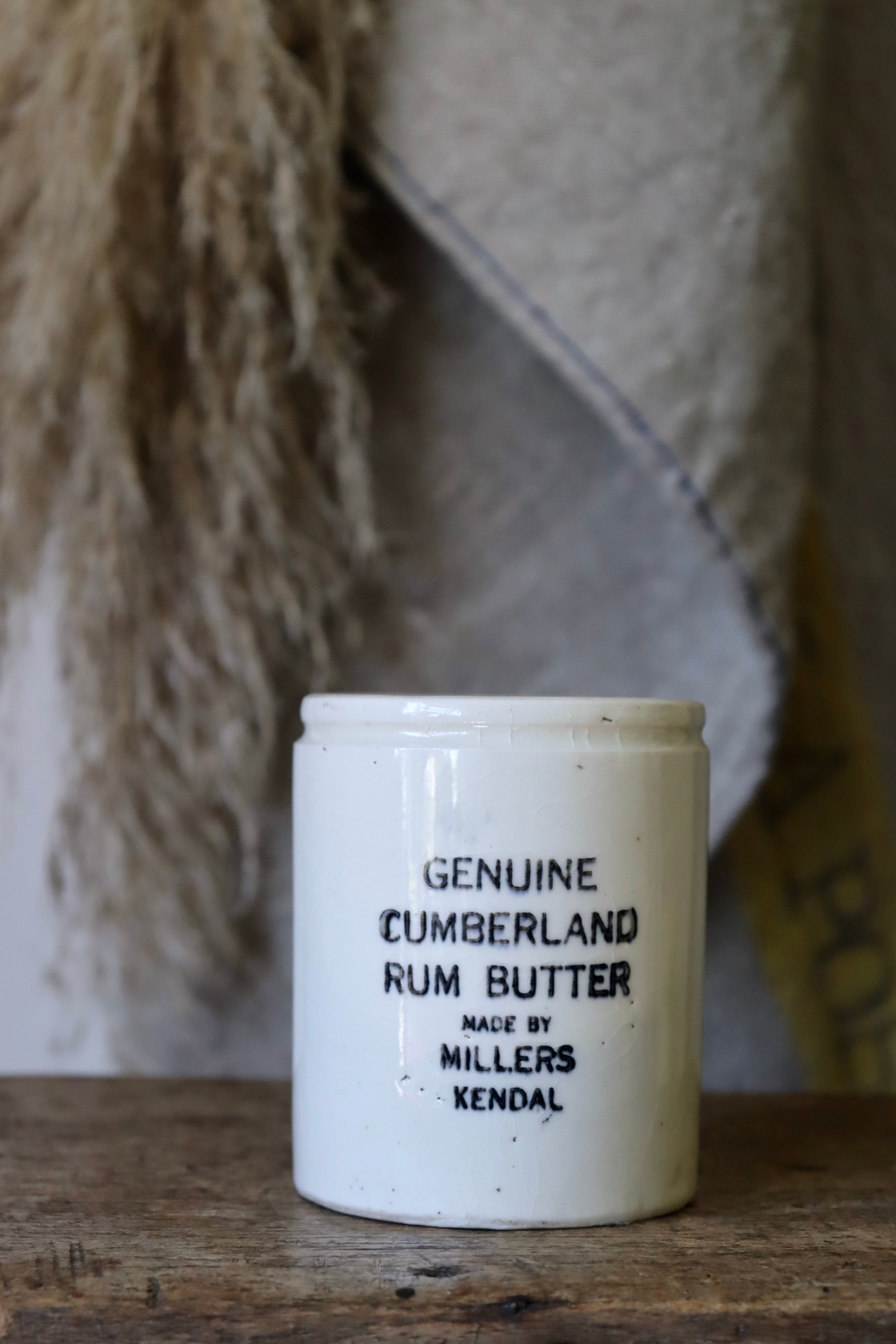 Genuine Cumberland Rum Butter Millers Kendal Pot Kilted Quarter